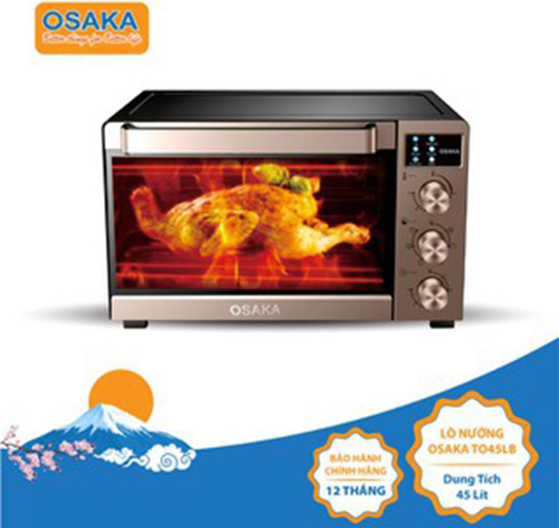 Lò nướng thùng Osaka TO-45LB - Hàng chính hãng