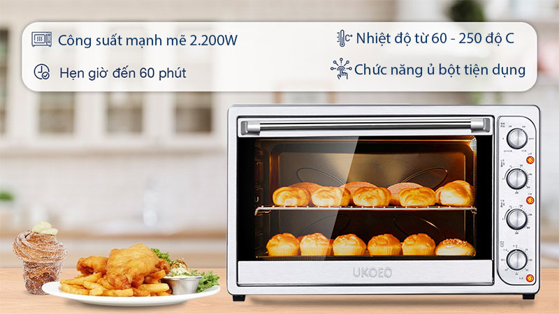 Lò nướng thùng Ukoeo HBD1021 - Hàng chính hãng