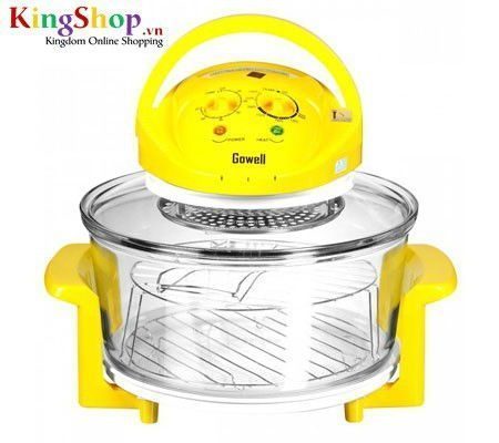Lò nướng thủy tinh Gowell LR-812Y - Công suất 1400W - Hàng chính hãng