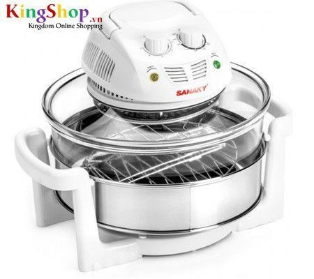 Lò nướng thủy tinh Sanaky VH-188T- Dung tích 15L - Hàng chính hãng