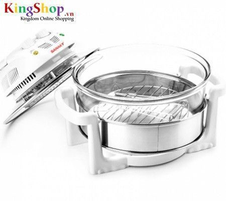 Lò nướng thủy tinh Sanaky VH-188T- Dung tích 15L - Hàng chính hãng