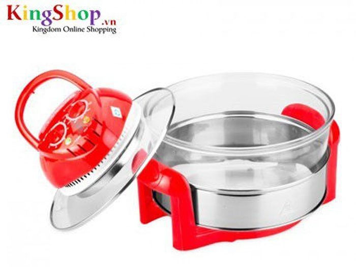 Lò nướng thủy tinh Tiross TS967 - Công suất 1400W - Hàng chính hãng