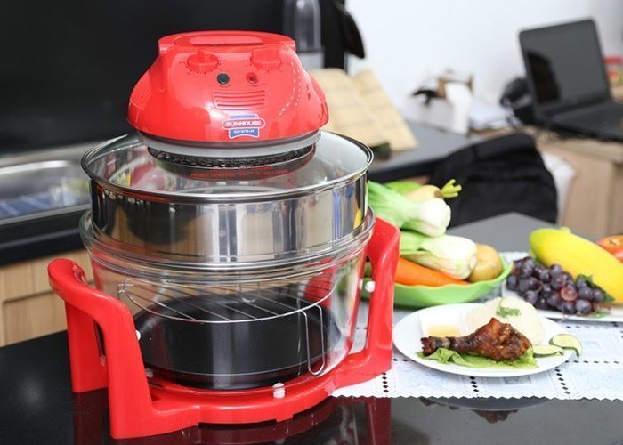 Lò nướng thuỷ tinh Sunhouse SH410 - Hàng chính hãng