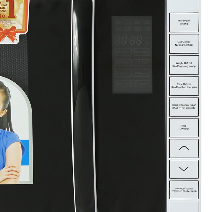 Lò vi sóng Sanyo EM-G3650W - Hàng chính hãng