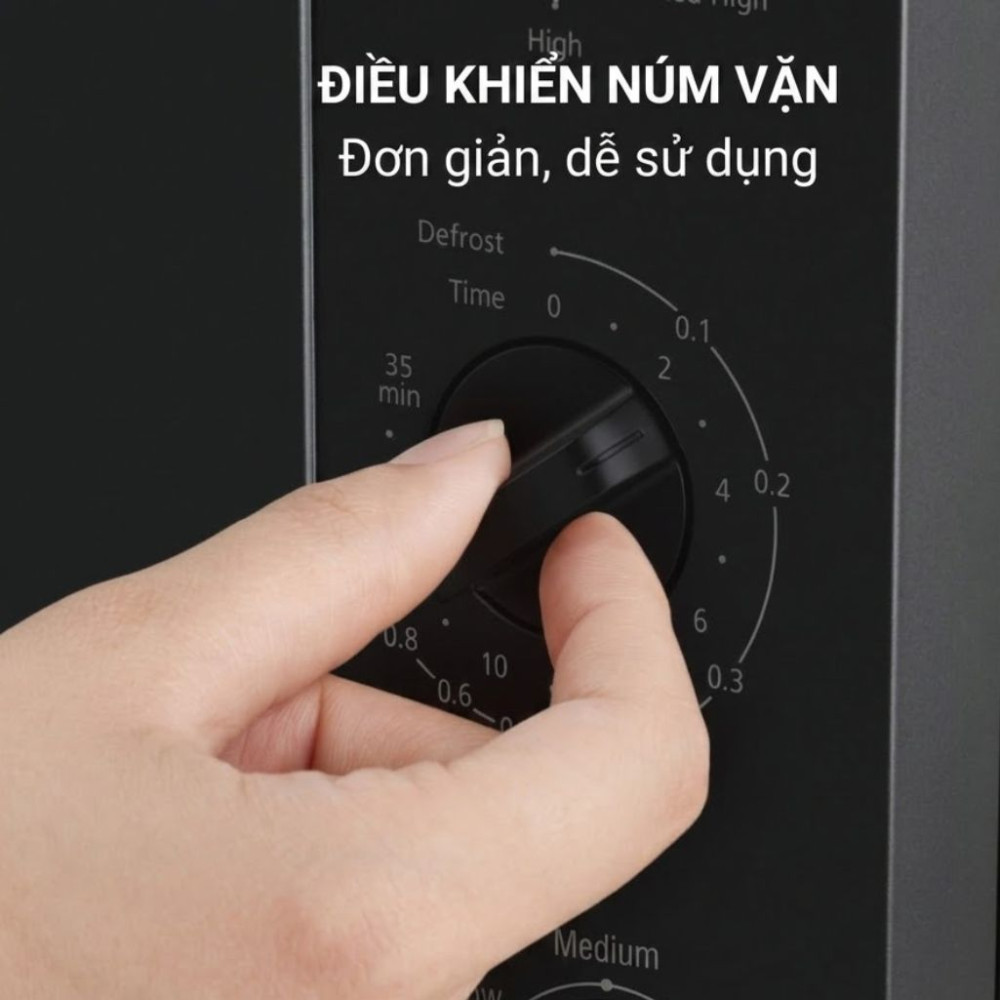 Lò vi sóng có nướng Panasonic NN-GM22QBYUE 20 lít - Hàng chính hãng