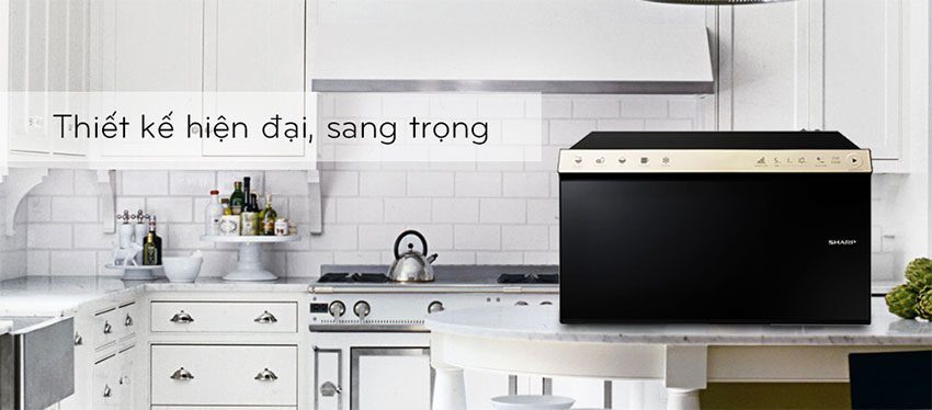 Lò vi sóng điện tử Sharp R-29D2(G)VN - Hàng chính hãng