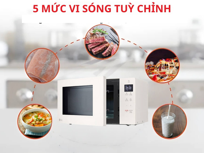  Lò vi sóng LG MS2032GIK - Hàng chính hãng