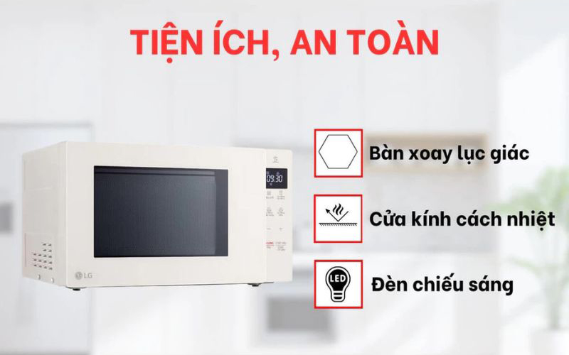  Lò vi sóng LG MS2032GIK - Hàng chính hãng