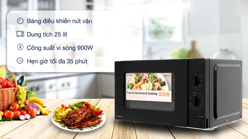 Lò vi sóng Panasonic NN-SM33NBYUE - Hàng chính hãng