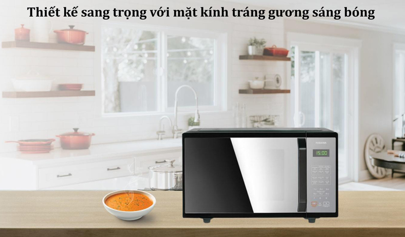 Lò vi sóng Toshiba MM-EM25PE(BM) 25 lít  - Hàng chính hãng