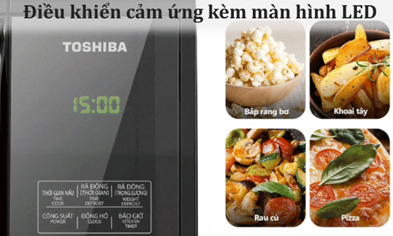 Lò vi sóng Toshiba MM-EM25PE(BM) 25 lít  - Hàng chính hãng