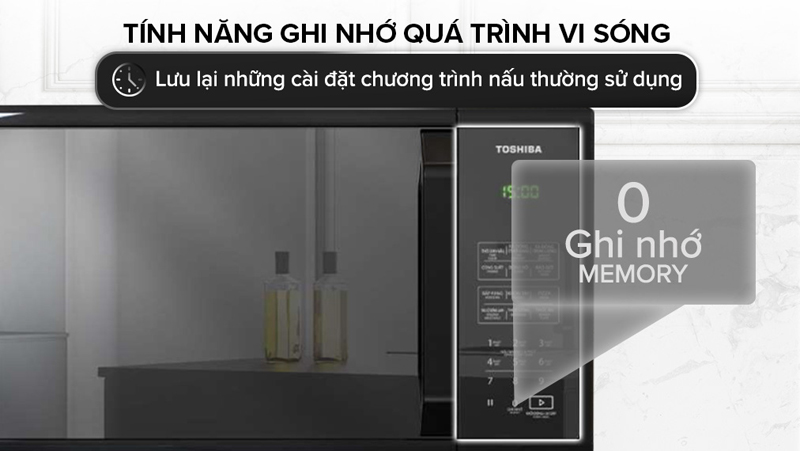 Lò vi sóng Toshiba MM-EM25PE(BM) 25 lít  - Hàng chính hãng