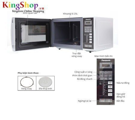 Lò vi sóng Panasonic PALM-NN-ST651MYUE - Dung tích 32L    - Hàng chính hãng