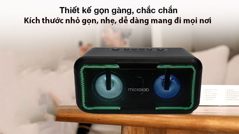 Loa Bluetooth Microlab BP12/ 2.0 NEW - Hàng chính hãng