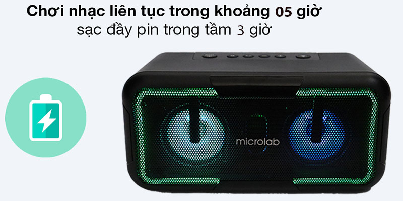 Loa Bluetooth Microlab BP12/ 2.0 NEW - Hàng chính hãng