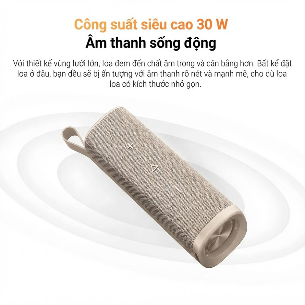 Loa Bluetooth Xiaomi Sound Outdoor 30W QBH4370GL - Hàng chính hãng