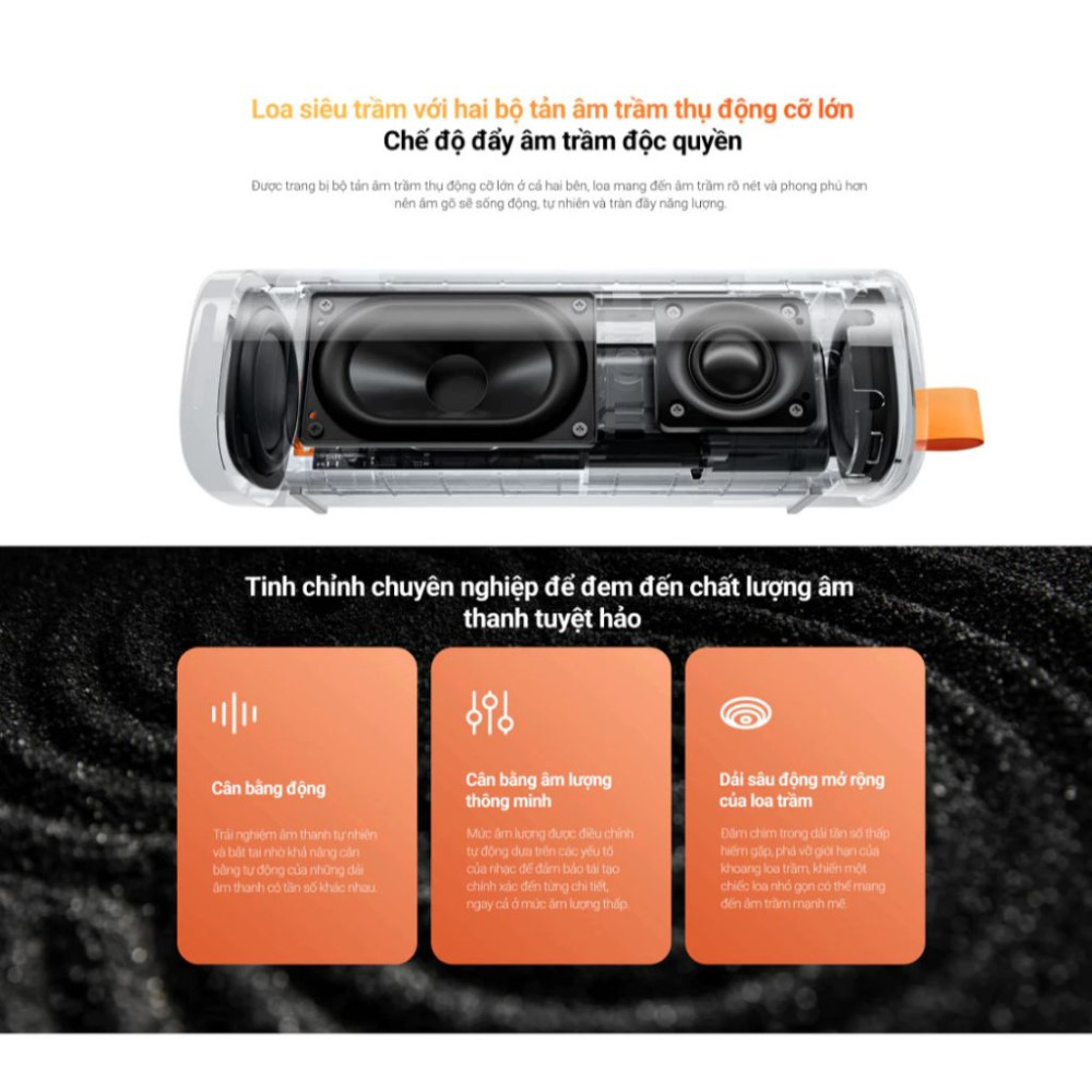 Loa Bluetooth Xiaomi Sound Outdoor 30W QBH4370GL - Hàng chính hãng
