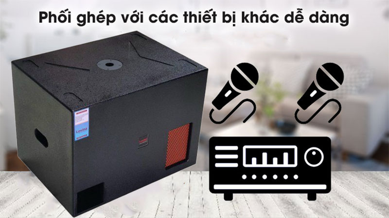 Loa Sub điện Lovina SD015 - Hàng chính hãng