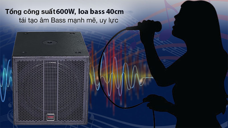 Loa Sub điện Lovina SD016 - Hàng chính hãng