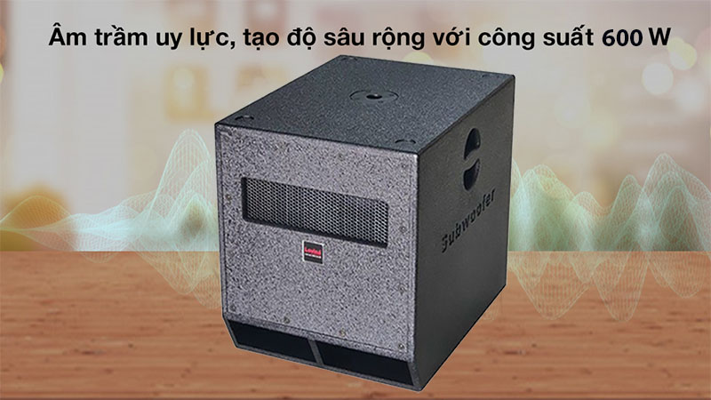 Loa Sub điện Lovina SD017 - Hàng chính hãng