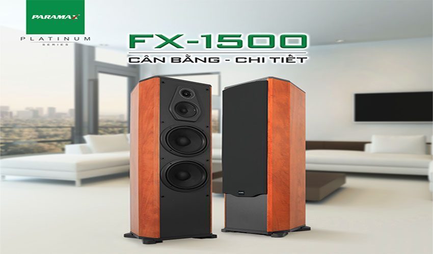 Loa đứng Paramax Platinum FX­1500 - Hàng chính hãng