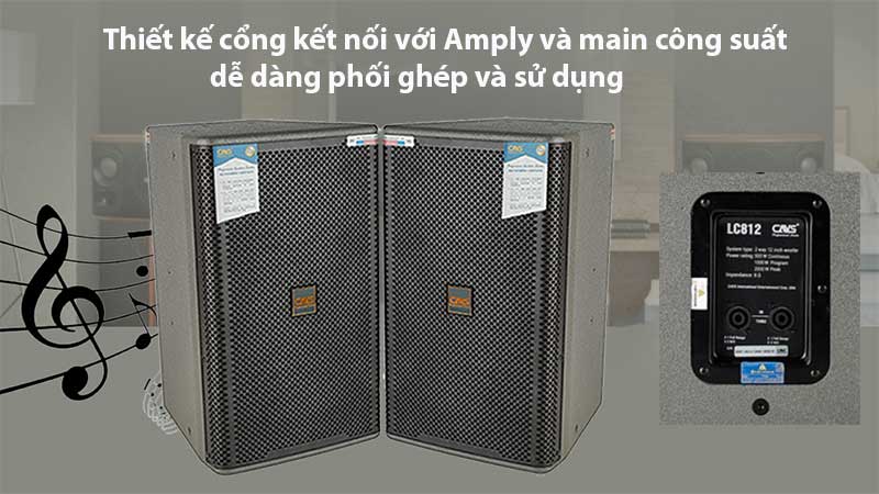 Loa full CAVS LC812 NEO - Hàng chính hãng