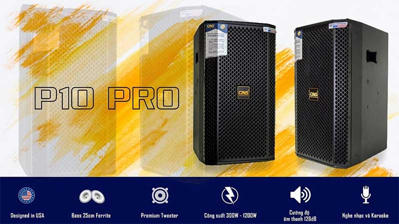 Loa full CAVS P10 PRO - Hàng chính hãng
