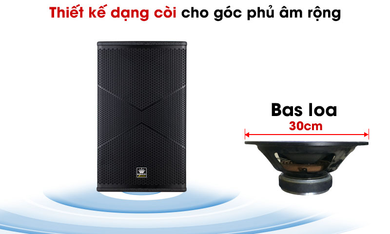 Loa fullranger VinaKTV Bosselec SX-912 - Hàng chính hãng