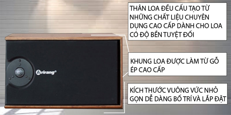 Loa karaoke Arirang 301 - Hàng chính hãng