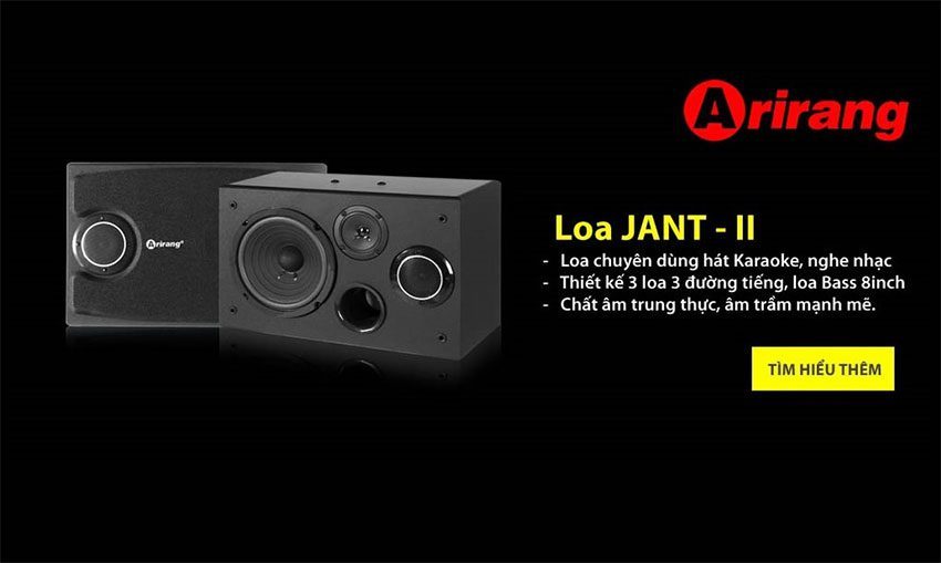 Loa karaoke Arirang Jant II - Hàng chính hãng