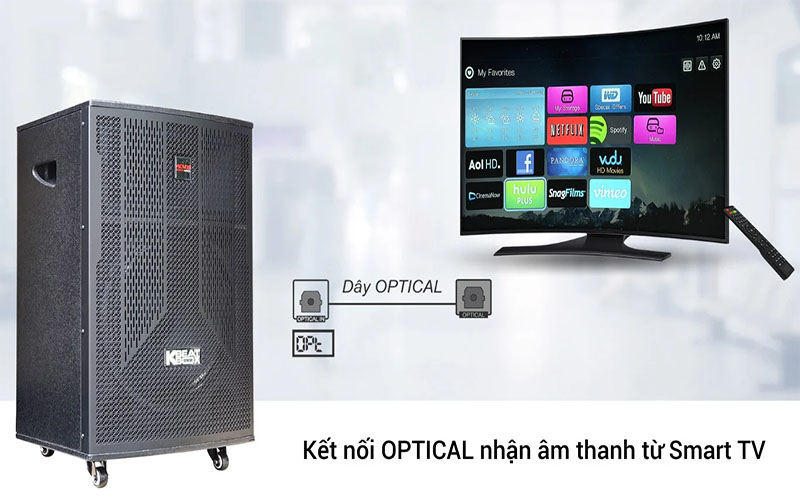 Loa karaoke di động Acnos CB302G - Hàng chính hãng