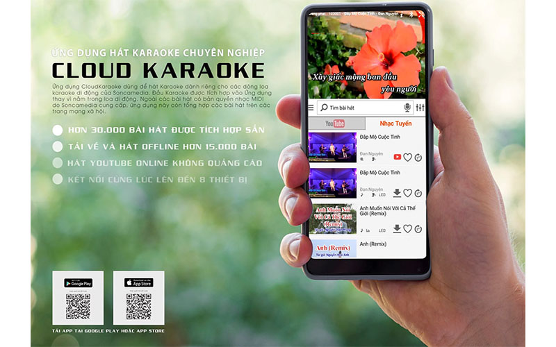 Loa karaoke di động Acnos CB302G - Hàng chính hãng
