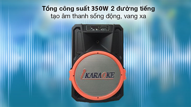 Loa kéo di động Ladomax V-A1501 - Hàng chính hãng