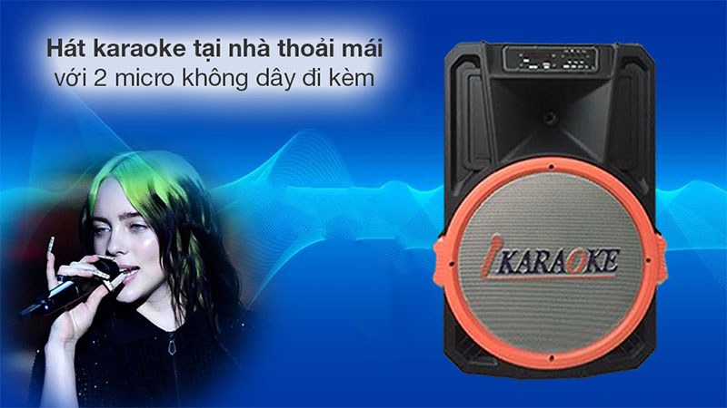 Loa kéo di động Ladomax V-A1501 - Hàng chính hãng