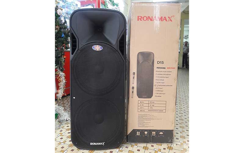 Loa karaoke di động Ronamax D15 - Hàng chính hãng