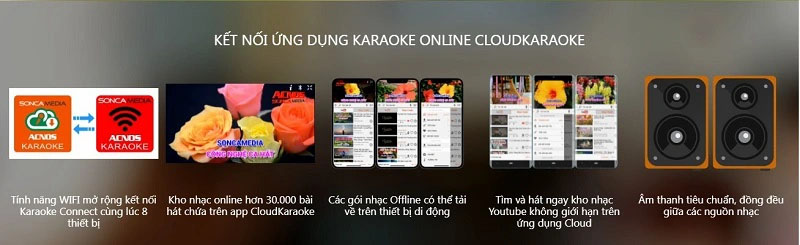 Loa karaoke xách tay Acnos CS451 - Hàng chính hãng