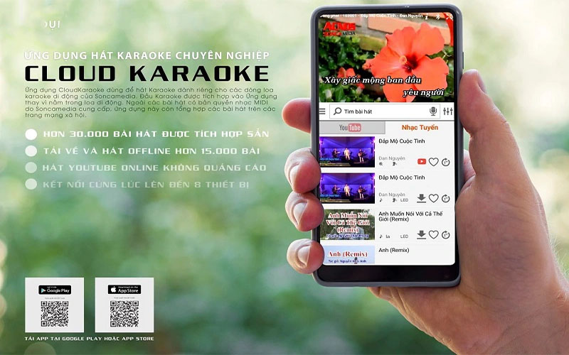 Loa karaoke xách tay Acnos CS451 - Hàng chính hãng