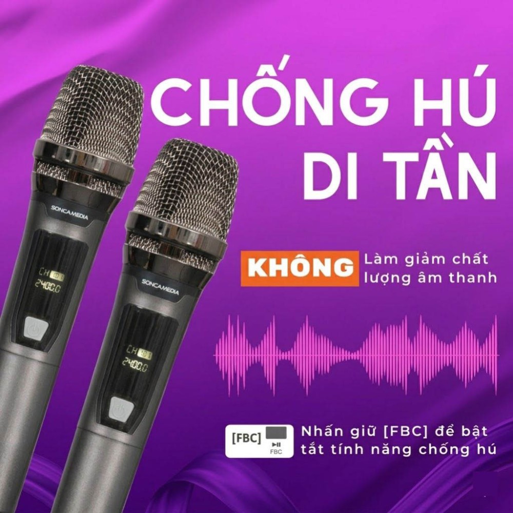 Loa karaoke di động Acnos CARRYON - Hàng chính hãng