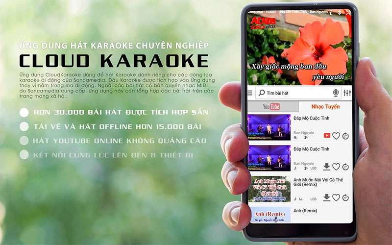 Loa karaoke xách tay Acnos KS362S - Hàng chính hãng