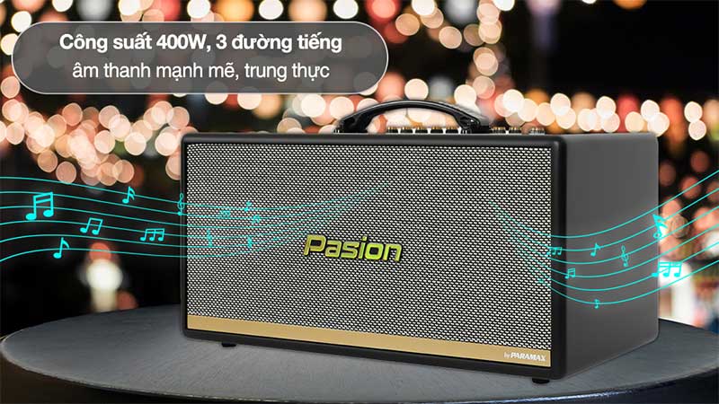 Loa karaoke xách tay Paramax Pasion 2C - Hàng chính hãng