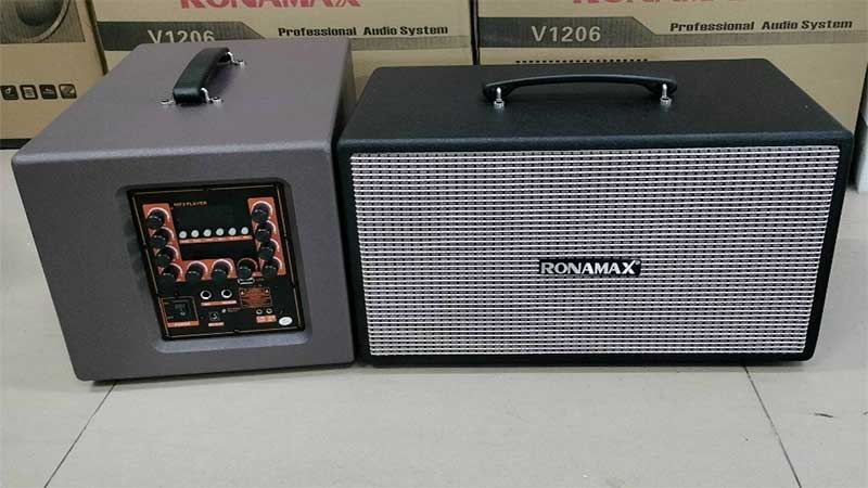 Loa karaoke xách tay Ronamax V-1206 - Hàng chính hãng