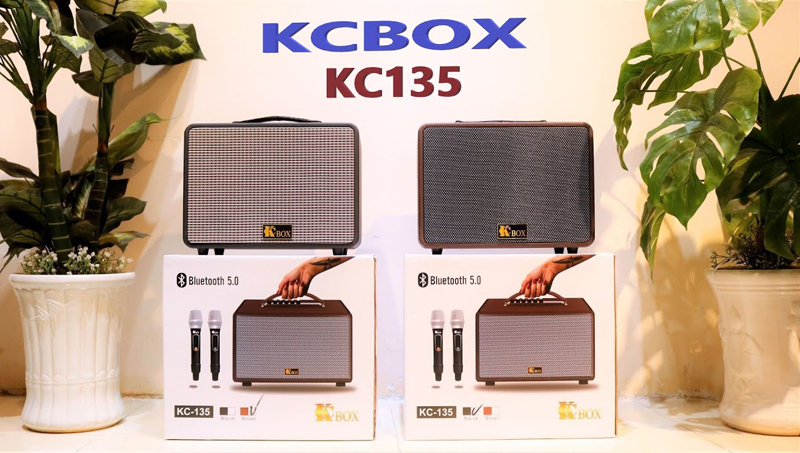 Loa karaoke xách tay Kcbox KC-135 - Hàng chính hãng