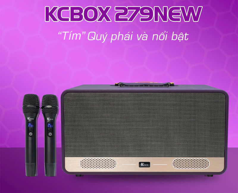 Loa karaoke KCBOX KC279 New - Hàng chính hãng
