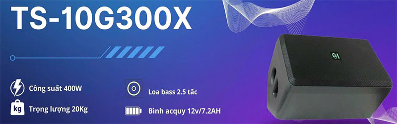 Loa kéo Dalton TS-10G300X - Hàng chính hãng