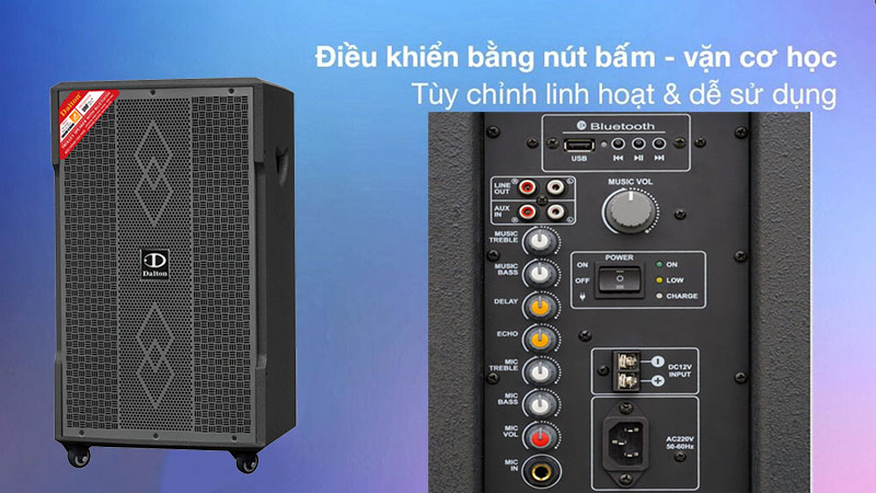 Loa kéo Dalton TS-12G400XP - Hàng chính hãng