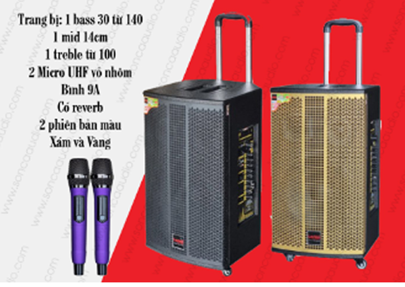 Loa kéo di động Lovina KB112NC - Hàng chính hãng