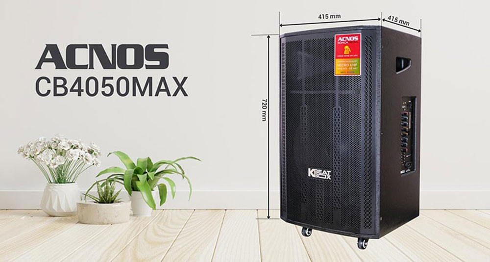 Loa kéo di động Acnos CB4050MAX - Hàng chính hãng