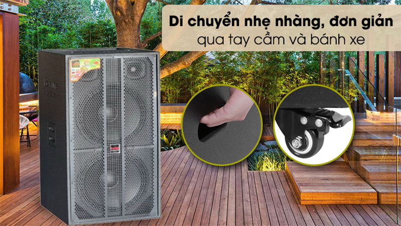 Loa kéo bình công suất lớn Lovina KB216 - Hàng chính hãng