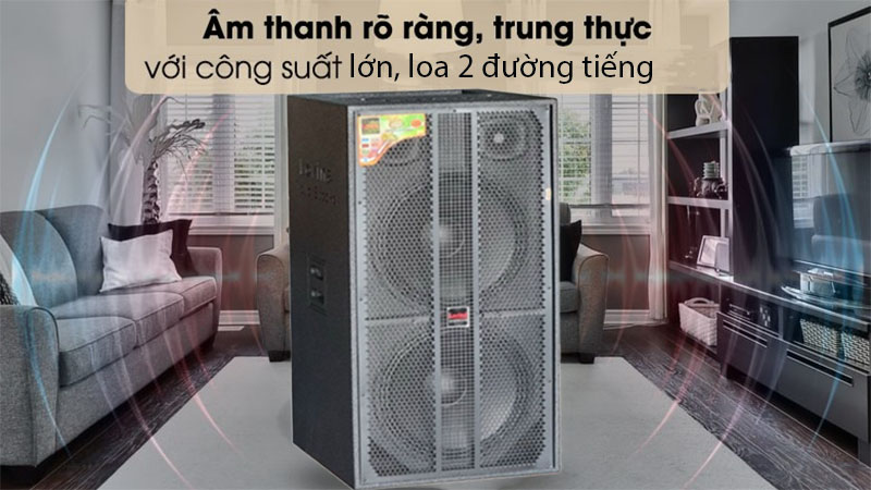 Loa kéo bình công suất lớn Lovina KB216 - Hàng chính hãng