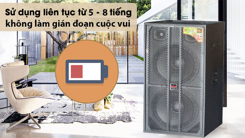 Loa kéo bình công suất lớn Lovina KB216 - Hàng chính hãng
